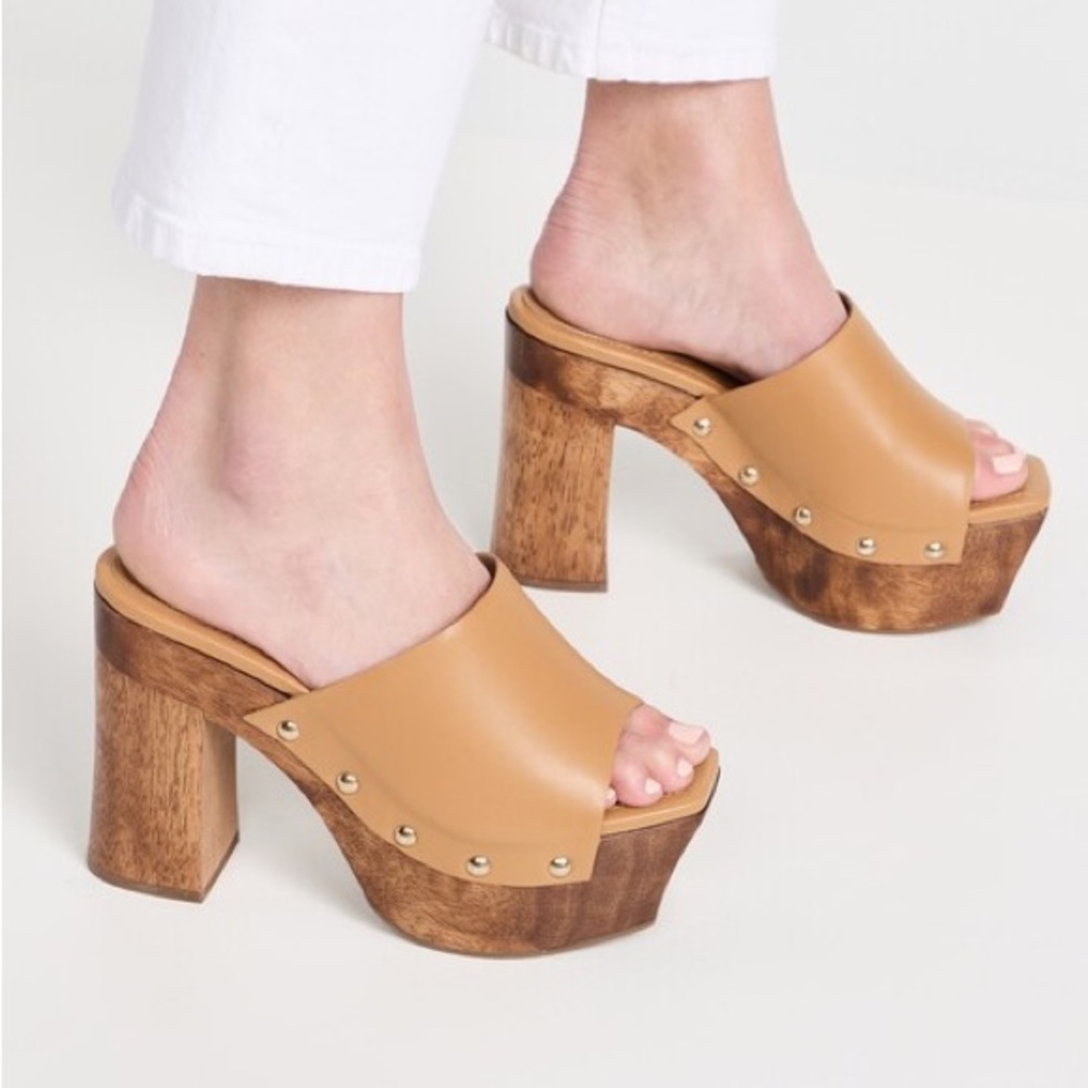 Schutz Dixie Clogs Size 8